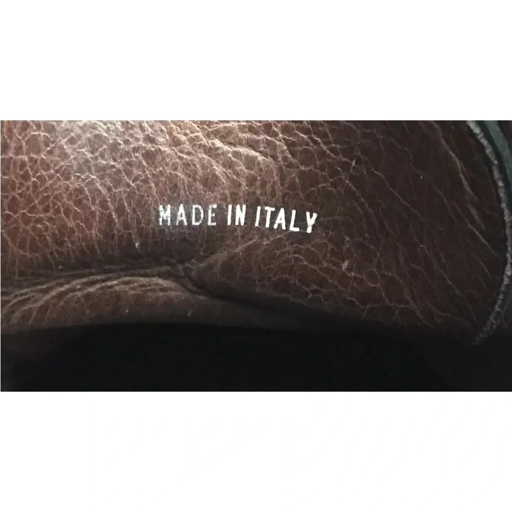 E.T. Wright Men's Ankle Boots Brown Suede Size 15EE (Extra Wide) Made in Italy